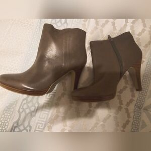 Nine West Gray Booties